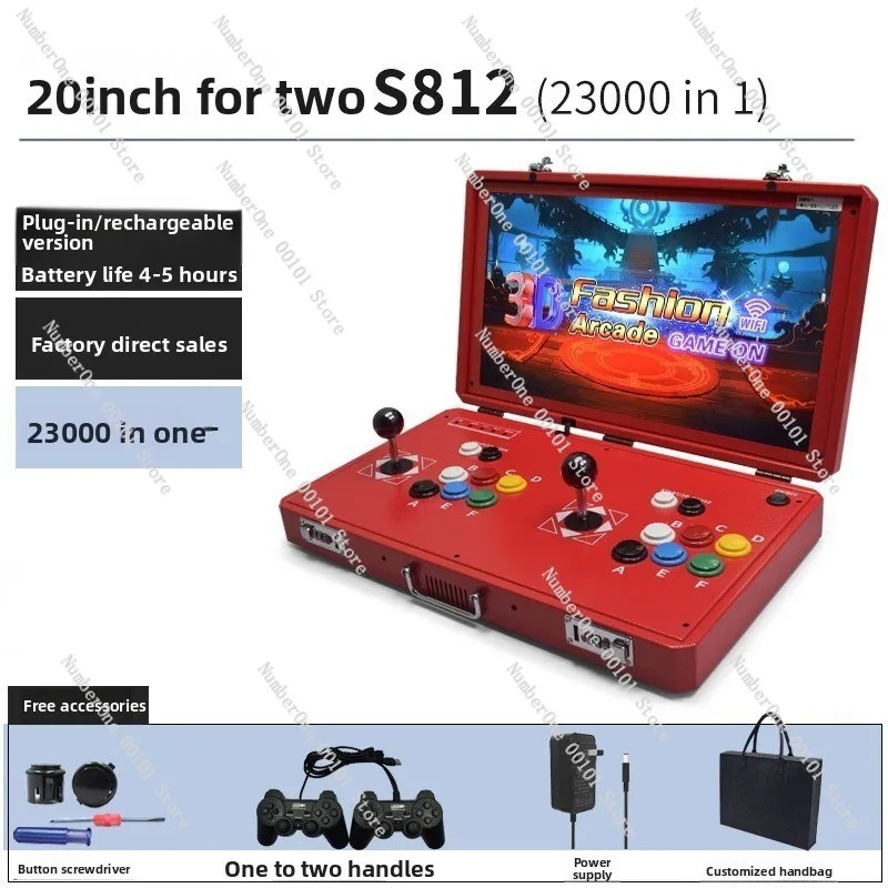 Portable Retro Arcade Game Con - огляд і ціна Gaming Console Tv